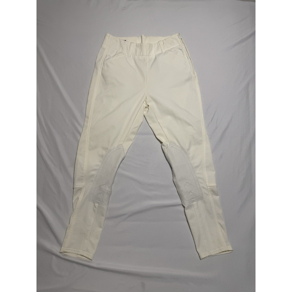 Ariat Pro Series Women's 14R Riding Breeches Cream/Off White Equestrian